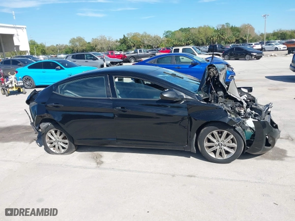 2014 Hyundai Elantra SE with VIN KMHDH4AE3EU142351, listed as a IAAI auction lot 41751974 with 144,139 mi miles. Bid and sale history available at carsss.com. Image 13.