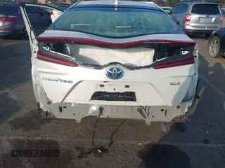 2021 Toyota Prius LE with VIN JTDKAMFP7M3193401, listed as a IAAI auction lot 41540021 with 45,822 mi miles and . Bid and sale history available at DreamBid. Image 6.