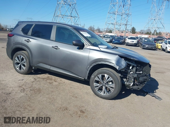 2022 Nissan Rogue SV with VIN 5N1BT3BB9NC698402, listed as a IAAI auction lot 41703839 with 24,322 mi miles and . Bid and sale history available at DreamBid. Image 1.