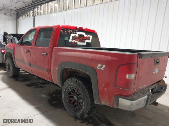 2007 Chevrolet Silverado 1500 LT w/1LT with VIN 3GCEK13M77G504944, listed as a IAAI auction lot 41593778 with 173,788 mi miles. Bid and sale history available at carsss.com. Image 3.