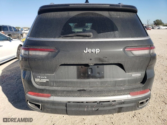 2024 Jeep Grand Cherokee L Summit Reserve with VIN 1C4RJKEG5R8919156, listed as a Copart auction lot 86919464 with 0 mi miles and Salvage Title. Bid and sale history available at carsss.com. Image 6.