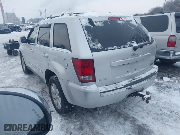 2008 Jeep Grand Cherokee with VIN 1J8HS58M58C117397, listed as a IAAI auction lot 41298484 with 208,095 mi miles and . Bid and sale history available at DreamBid. Image 3.