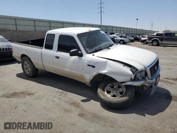 2004 Ford Ranger XL Fleet with VIN 1FTYR15E54PA14623, listed as a Copart auction lot 58401855 with 158,584 mi miles and Salvage title. Bid and sale history available at DreamBid. Image 4.