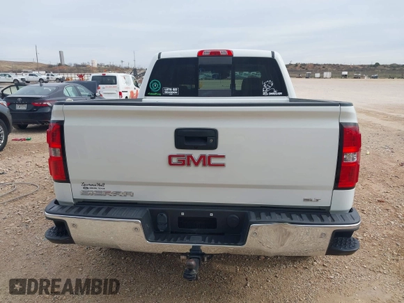 2015 GMC Sierra 1500 SLT with VIN 3GTU2VEC2FG517994, listed as a IAAI auction lot 41786021 with 116,902 mi miles and . Bid and sale history available at DreamBid. Image 16.