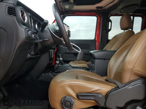 2022 Jeep Gladiator High Altitude with VIN 1C6HJTFG2NL135841, listed as a Copart auction lot 50785915 with 35,309 mi miles and Salvage title. Bid and sale history available at DreamBid. Image 7.