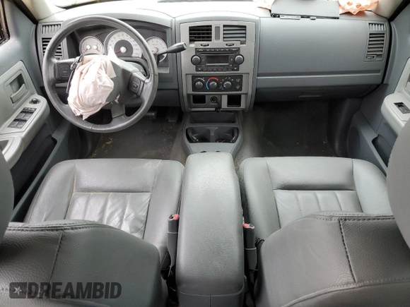 2007 Dodge Dakota SLT with VIN 1D7HE48K57S263008, listed as a Copart auction lot 45653365 with Not Provided miles and Salvage Title. Bid and sale history available at DreamBid. Image 8.