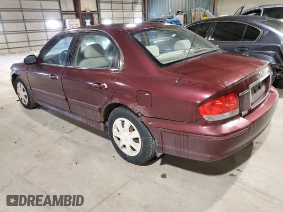2004 Hyundai Sonata with VIN KMHWF25H24A009829, listed as a Copart auction lot 44333285 with 143,310 mi miles and Clean Title. Bid and sale history available at carsss.com. Image 2.