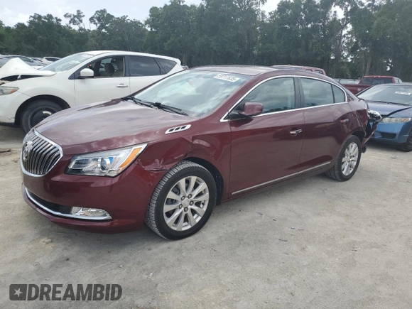 2014 Buick LaCrosse with VIN 1G4GA5GR6EF304074, listed as a Copart auction lot 59717635 with 63,999 mi miles and Salvage title. Bid and sale history available at DreamBid. Image 1.