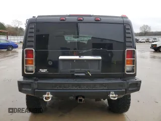 2004 Hummer H2 with VIN 5GRGN23U74H102864, listed as a Copart auction lot 45007525 with Not Provided miles and Salvage Title. Bid and sale history available at carsss.com. Image 6.