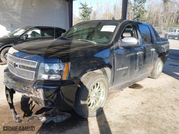 2007 Chevrolet Avalanche LT w/3LT with VIN 3GNEC12J07G194339, listed as a IAAI auction lot 41557110 with 1 mi miles. Bid and sale history available at carsss.com. Image 2.