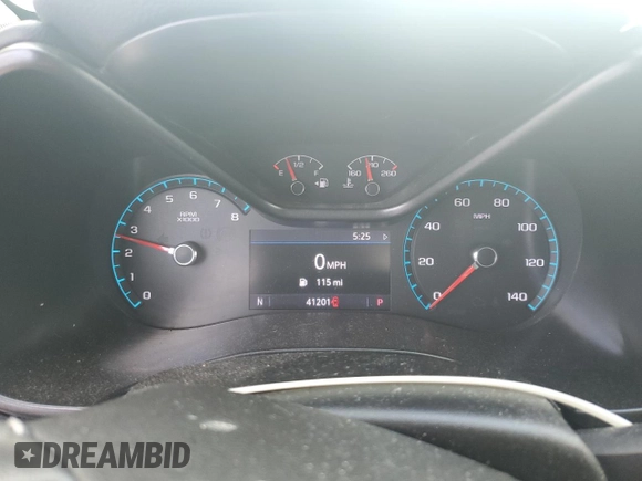 2020 Chevrolet Colorado 2WD LT with VIN 1GCHSCEA1L1167272, listed as a Copart auction lot 53169045 with 41,201 mi miles and Clean Title. Bid and sale history available at DreamBid. Image 9.