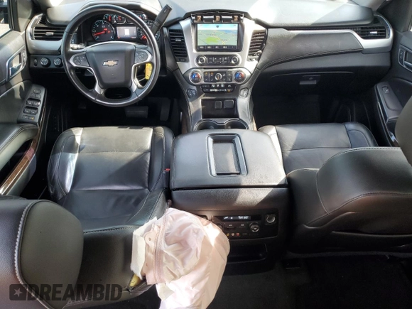 2015 Chevrolet Tahoe LT z VIN 1GNSKBKC2FR194709, wystawiony jako Copart lot #51937995 z przebiegiem 171 416 mil mil oraz Szkoda całkowita • Salvage title. Historia ofert i sprzedaży dostępna na DreamBid. Obrazek 8.