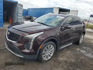 2021 Cadillac XT4 FWD Premium Luxury with VIN 1GYFZCR45MF080027, listed as a Copart auction lot 46195835 with 0 mi miles and Non Repairable. Bid and sale history available at carsss.com. Image 1.