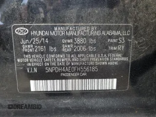 2015 Hyundai Elantra SE z VIN 5NPDH4AE0FH556185, wystawiony jako Copart lot #55722115 z przebiegiem 131 798 mil mil oraz Szkody całkowita. Historia ofert i sprzedaży dostępna na DreamBid. Obrazek 12.