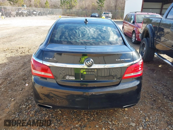 2015 Buick LaCrosse Leather with VIN 1G4GB5G30FF110697, listed as a IAAI auction lot 41331963 with 125,845 mi miles. Bid and sale history available at carsss.com. Image 16.