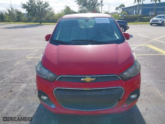 2016 Chevrolet Spark LT with VIN KL8CD6SA7GC639312, listed as a IAAI auction lot 42031707 with 61,856 mi miles. Bid and sale history available at carsss.com. Image 6.