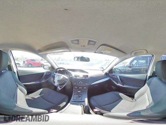 2013 Mazda 3 i Touring with VIN JM1BL1LP1D1831439, listed as a Copart auction lot 48286985 with 107,304 mi miles and Salvage Title. Bid and sale history available at carsss.com. Image 12.