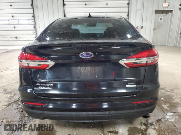 2020 Ford Fusion SE with VIN 3FA6P0HD4LR259095, listed as a Copart auction lot 41474345 with 79,259 mi miles and Non Repairable. Bid and sale history available at carsss.com. Image 6.