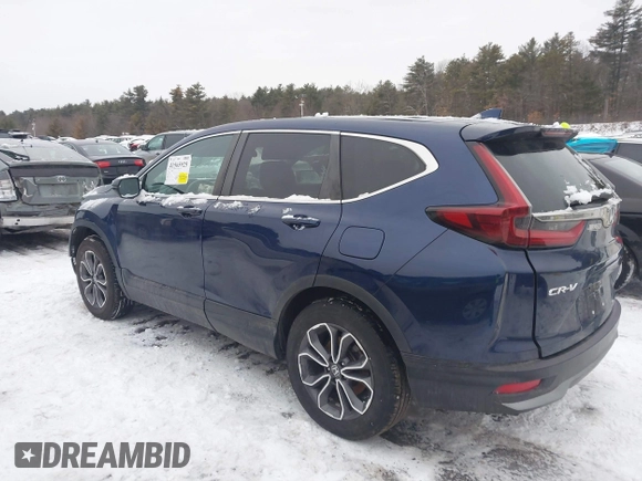 2020 Honda CR-V EX with VIN 2HKRW2H56LH647351, listed as a IAAI auction lot 41565925 with 43,414 mi miles. Bid and sale history available at carsss.com. Image 15.