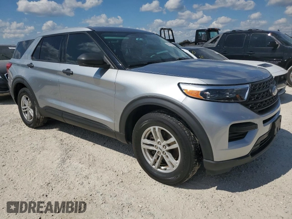 2022 Ford Explorer with VIN 1FMSK8BH2NGC07262, listed as a Copart auction lot 75228154 with 41,521 mi miles and Salvage Title. Bid and sale history available at carsss.com. Image 4.