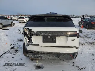 2021 Land Rover Range Rover Velar R-Dynamic S with VIN SALYT2EX4MA319874, listed as a Copart auction lot 45609085 with 25,675 mi miles and Salvage title. Bid and sale history available at DreamBid. Image 6.