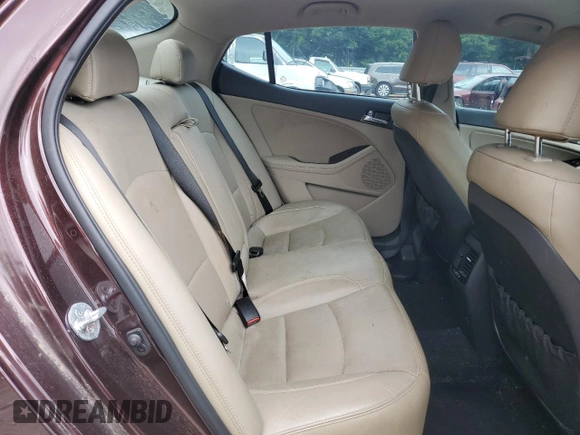 2013 Kia Optima EX with VIN 5XXGN4A78DG150560, listed as a Copart auction lot 59617265 with 212,739 mi miles and Salvage title. Bid and sale history available at DreamBid. Image 10.
