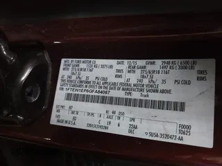 2016 Ford F-150 XLT with VIN 1FTEW1EP6GFA84087, listed as a IAAI auction lot 41548251 with 142,095 mi miles. Bid and sale history available at carsss.com. Image 9.