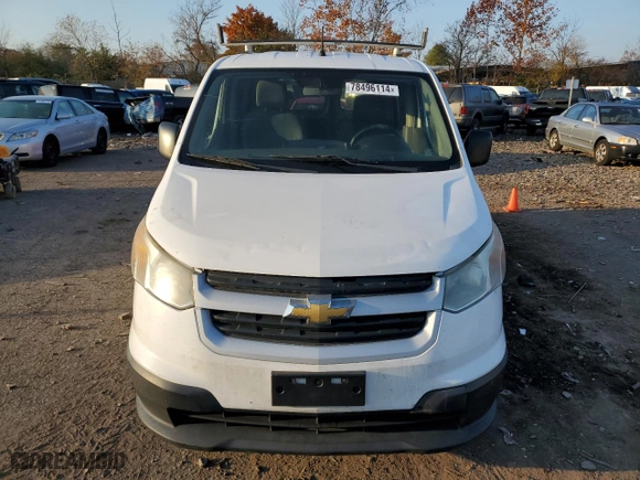 2015 Chevrolet City Express Cargo Van LS with VIN 3N63M0YN0FK718972, listed as a Copart auction lot 78496114 with 164,000 mi miles and Clean Title. Bid and sale history available at carsss.com. Image 5.