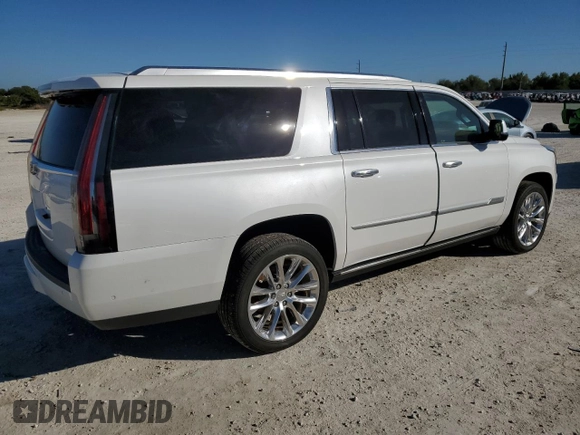 2019 Cadillac Escalade ESV Platinum z VIN 1GYS4KKJ6KR203711, wystawiony jako Copart lot #83627944 z przebiegiem 54 241 mil mil oraz Nie do naprawy • Non repairable. Historia ofert i sprzedaży dostępna na DreamBid. Obrazek 3.
