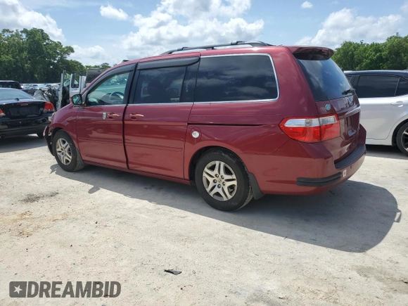 2005 Honda Odyssey EX with VIN 5FNRL384X5B008624, listed as a Copart auction lot 51298165 with 148,279 mi miles and Salvage Title. Bid and sale history available at carsss.com. Image 2.