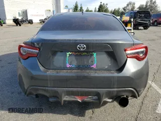 2018 Toyota 86 with VIN JF1ZNAA11J8700382, listed as a Copart auction lot 86327784 with 83,607 mi miles and Salvage Title. Bid and sale history available at carsss.com. Image 6.