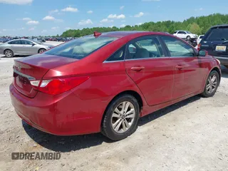 2013 Hyundai Sonata GLS with VIN 5NPEB4AC2DH741372, listed as a IAAI auction lot 42141637 with 213,493 mi miles and . Bid and sale history available at carsss.com. Image 4.