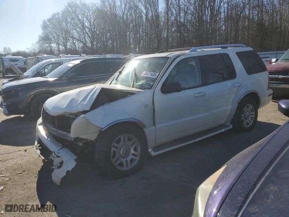 2004 Mercury Mountaineer Convenience w/4.6L with VIN 4M2DU86W64ZJ49413, listed as a Copart auction lot 88571635 with 158,764 mi miles and Salvage Title. Bid and sale history available at carsss.com. Image 1.