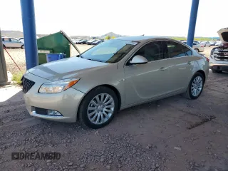 2011 Buick Regal CXL RL3 with VIN 2G4GR5EC0B9211370, listed as a Copart auction lot 54760645 with 56,799 mi miles and Salvage title. Bid and sale history available at DreamBid. Image 1.