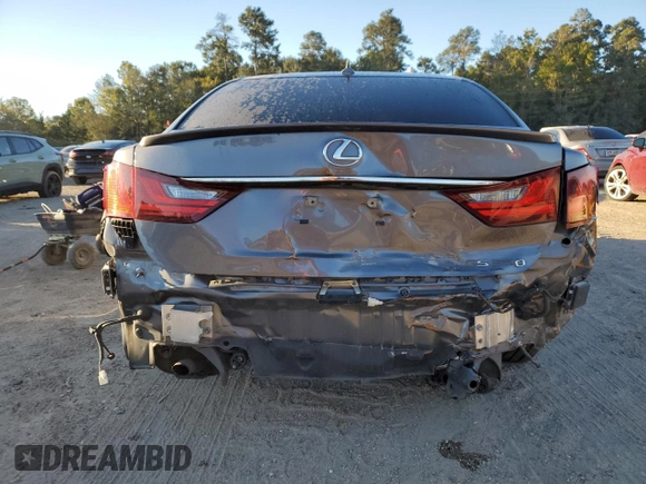 2014 Lexus GS 350 with VIN JTHBE1BL2E5032903, listed as a Copart auction lot 76723574 with 33,174 mi miles and Clean Title. Bid and sale history available at carsss.com. Image 6.