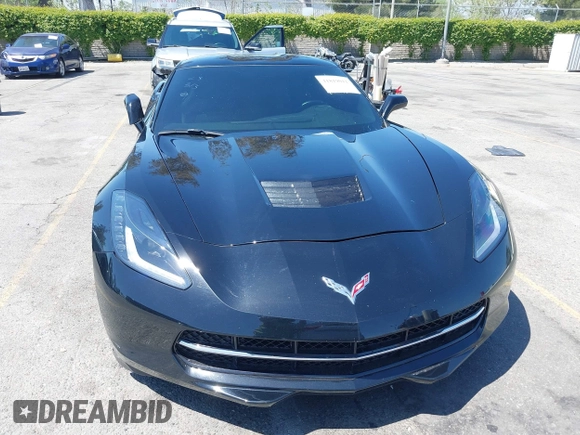 2016 Chevrolet Corvette 1LT with VIN 1G1YB2D70G5119852, listed as a IAAI auction lot 41819012 with 42,040 mi miles. Bid and sale history available at carsss.com. Image 6.