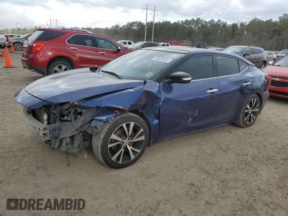2017 Nissan Maxima SL with VIN 1N4AA6AP7HC450941, listed as a Copart auction lot 49459625 with 178,864 mi miles and Salvage title. Bid and sale history available at DreamBid. Image 1.
