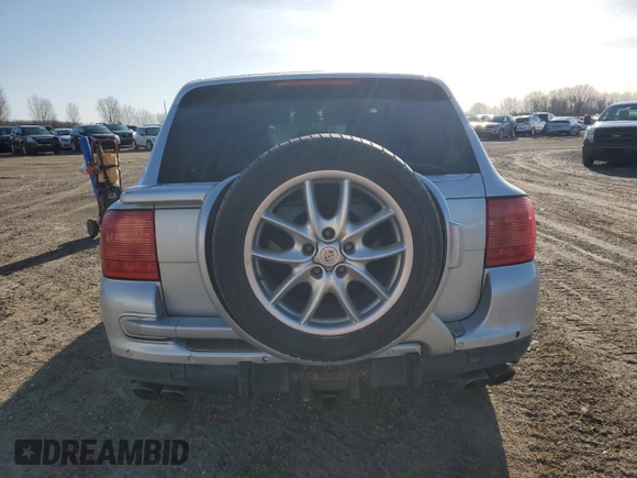 2004 Porsche Cayenne Turbo with VIN WP1AC29P44LA92904, listed as a Copart auction lot 50638695 with Not Provided miles and Clean Title. Bid and sale history available at DreamBid. Image 6.