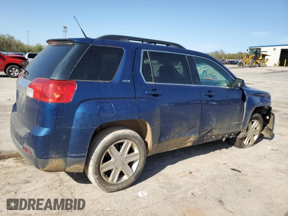2010 GMC Terrain SLT-1 with VIN 2CTALFEW0A6377212, listed as a Copart auction lot 51121025 with 126,374 mi miles and Salvage title. Bid and sale history available at DreamBid. Image 3.
