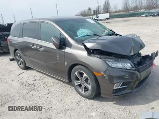 2018 Honda Odyssey Touring with VIN 5FNRL6H83JB008463, listed as a IAAI auction lot 41805044 with 65,001 mi miles. Bid and sale history available at carsss.com. Image 1.