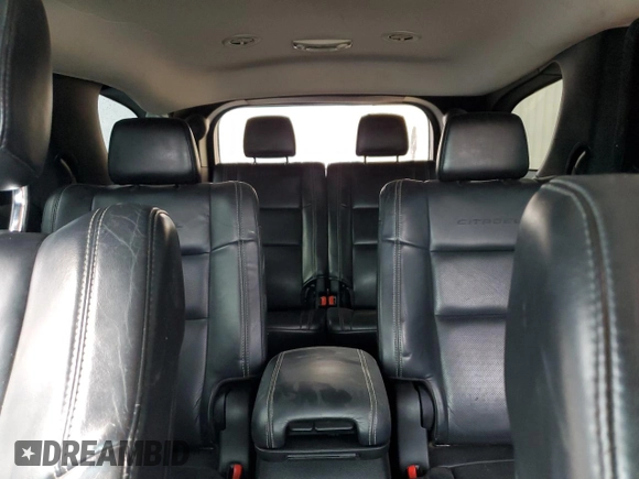 2013 Dodge Durango Citadel with VIN 1C4SDHET2DC613983, listed as a Copart auction lot 80585254 with 164,580 mi miles and Salvage Title. Bid and sale history available at carsss.com. Image 10.