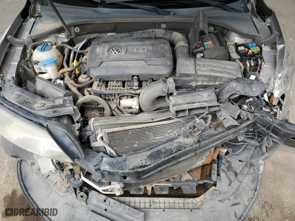 2014 Volkswagen Passat Wolfsburg Ed with VIN 1VWAS7A34EC092345, listed as a Copart auction lot 49098025 with 128,390 mi miles and Salvage Title. Bid and sale history available at carsss.com. Image 11.