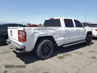2015 GMC Sierra 1500 SLT with VIN 3GTU2VEC4FG150712, listed as a Copart auction lot 52424765 with 122,366 mi miles and Salvage Title. Bid and sale history available at DreamBid. Image 3.