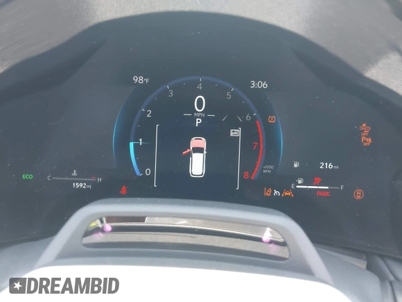 2025 Lexus TX 350 with VIN 5TDAAAA69SS014733, listed as a IAAI auction lot 42481473 with 1,592 mi miles and . Bid and sale history available at DreamBid. Image 7.
