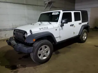 2017 Jeep Wrangler Unlimited Sport with VIN 1C4BJWDG1HL688424, listed as a Copart auction lot 51036035 with 130,499 mi miles and Salvage title. Bid and sale history available at DreamBid. Image 1.
