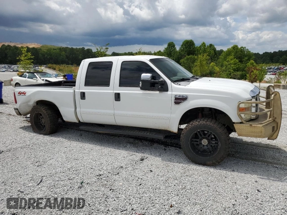 2009 Ford F-250 XL with VIN 1FTSW21R99EA05469, listed as a Copart auction lot 63138925 with 308,103 mi miles and Salvage title. Bid and sale history available at DreamBid. Image 4.