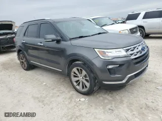 2018 Ford Explorer Limited with VIN 1FM5K7FH3JGA54953, listed as a Copart auction lot 43580475 with 106,368 mi miles and Salvage Title. Bid and sale history available at carsss.com. Image 4.