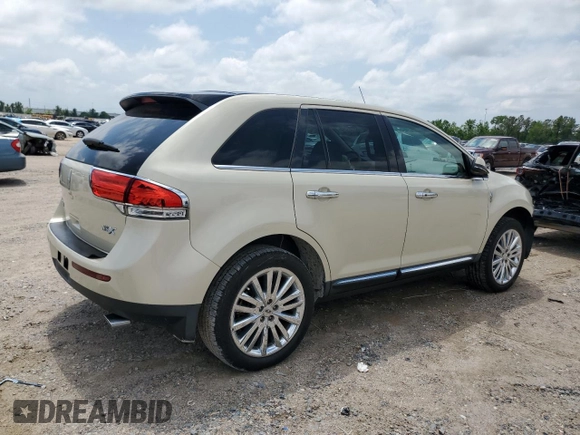 2015 Lincoln MKX with VIN 2LMDJ6JK0FBL25854, listed as a Copart auction lot 53831345 with 76,062 mi miles and Salvage Title. Bid and sale history available at carsss.com. Image 3.
