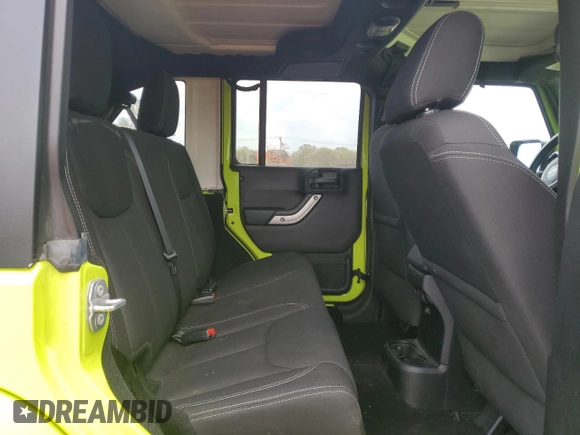 2017 Jeep Wrangler Unlimited Sahara z VIN 1C4BJWEGXHL511918, wystawiony jako Copart lot #52927595 z przebiegiem 83 624 mil mil oraz Szkoda całkowita • Salvage title. Historia ofert i sprzedaży dostępna na DreamBid. Obrazek 10.