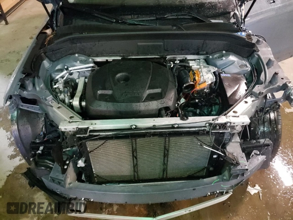 2023 Volvo XC90 with VIN YV4H60CW9P1973753, listed as a Copart auction lot 44823505 with 21,583 mi miles and Salvage Title. Bid and sale history available at DreamBid. Image 12.